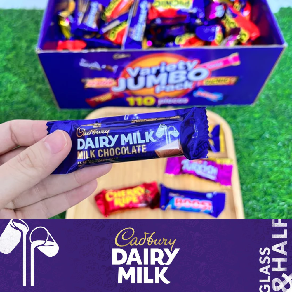 Socola thanh Cadbury Variety Jumbo hợp 6 vị 1.56kg Úc - Giúp bổ sung dinh dưỡng, khoáng chất và năng lượng - OZ Slim Store