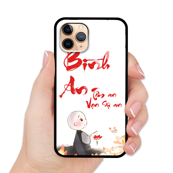 Ốp Lưng Kính Cường Lực Cho Điện Thoại IPHONE 11 PRO - 7933 BINHAN01 - Hàng Chính Hãng