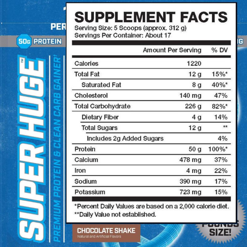 [Chính hãng] Evogen Super Huge (5.4KG), Sữa Tăng Cân, Tăng Cơ Nạc, 50G Whey Protein Cao Cấp, 22G EAA, 10G BCAA, 5G Leucine, Potent Evozyme | Nhập Khẩu USA