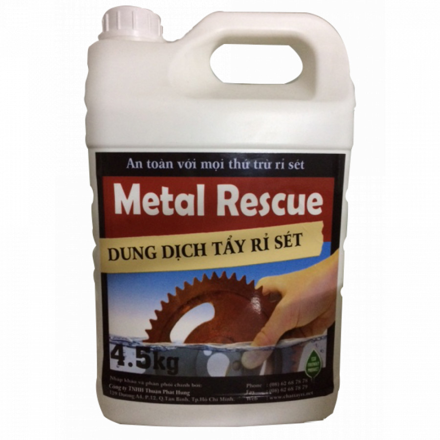 Chất tẩy rỉ sét Metal Rescue Sắt Thép Nội Thất Ngoại Thất Nhà Cửa Ô tô Xe Máy