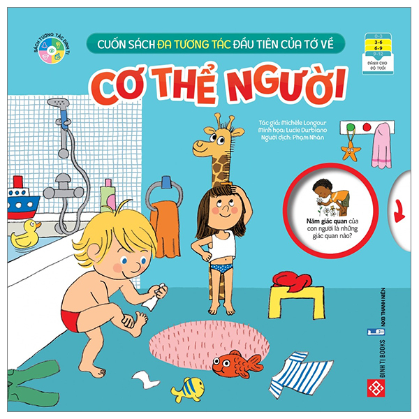 Cuốn Sách Đa Tương Tác Đầu Tiên Của Tớ Về - Cơ Thể Người