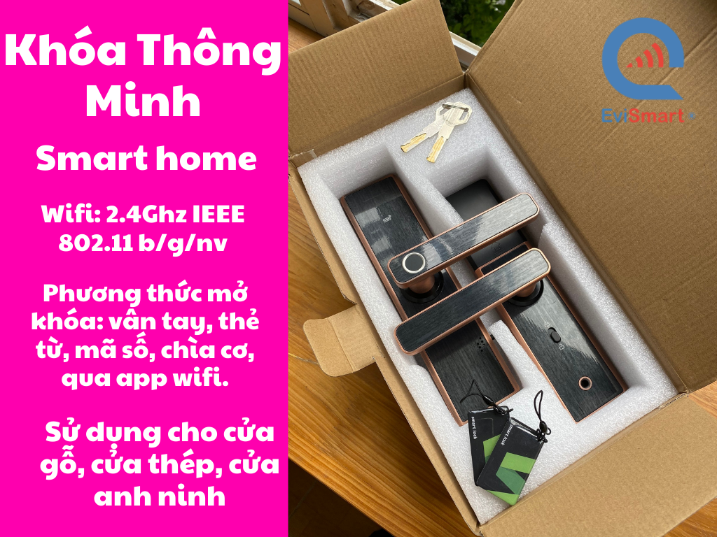 Khóa Cửa Thông Minh - OMG - Khóa Cửa Thông Minh - model X9 Tính Năng Sử Dụng Qua App Điện Thoại mạng wifi