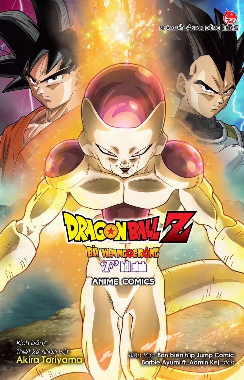 Sách - Dragon ball Z Anime Comic: "F" hồi sinh