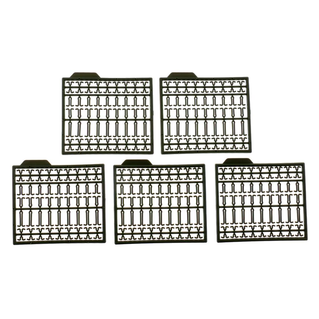 5pcs Boilie Stopper Lure Stops Hair Rig Extender Fishing Accessories Green