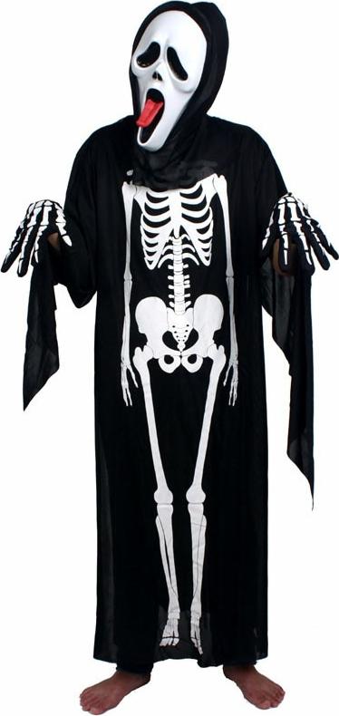 Bộ đồ hóa trang Xương Ma cosplay halloween 120cm loại dày