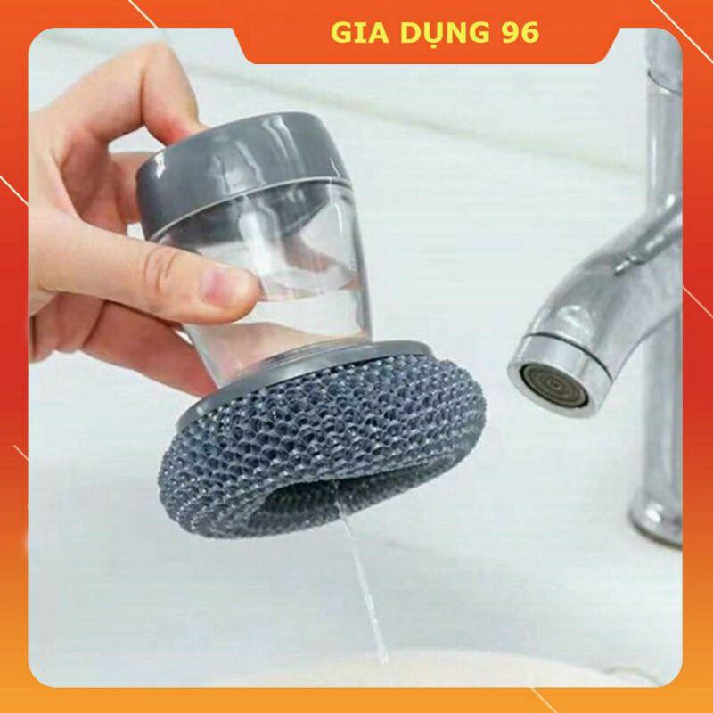 Dụng Cụ Cọ Xoong Nồi kèm Bình Xịt Thông Minh