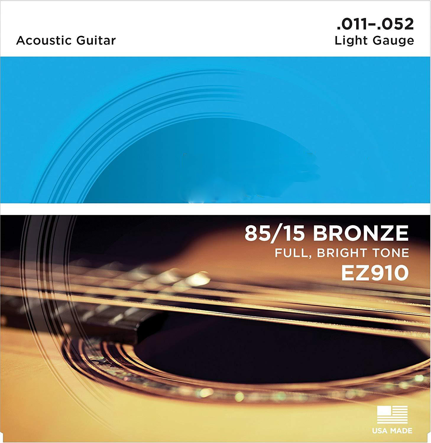 Bộ Dây Đàn Guitar Acoustic Cỡ 11 EZ910