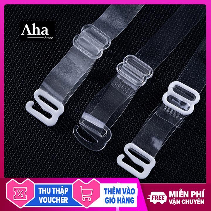 Một cặp dây vải trong suốt sợi bún, sợi phở mặc đầm hở vai