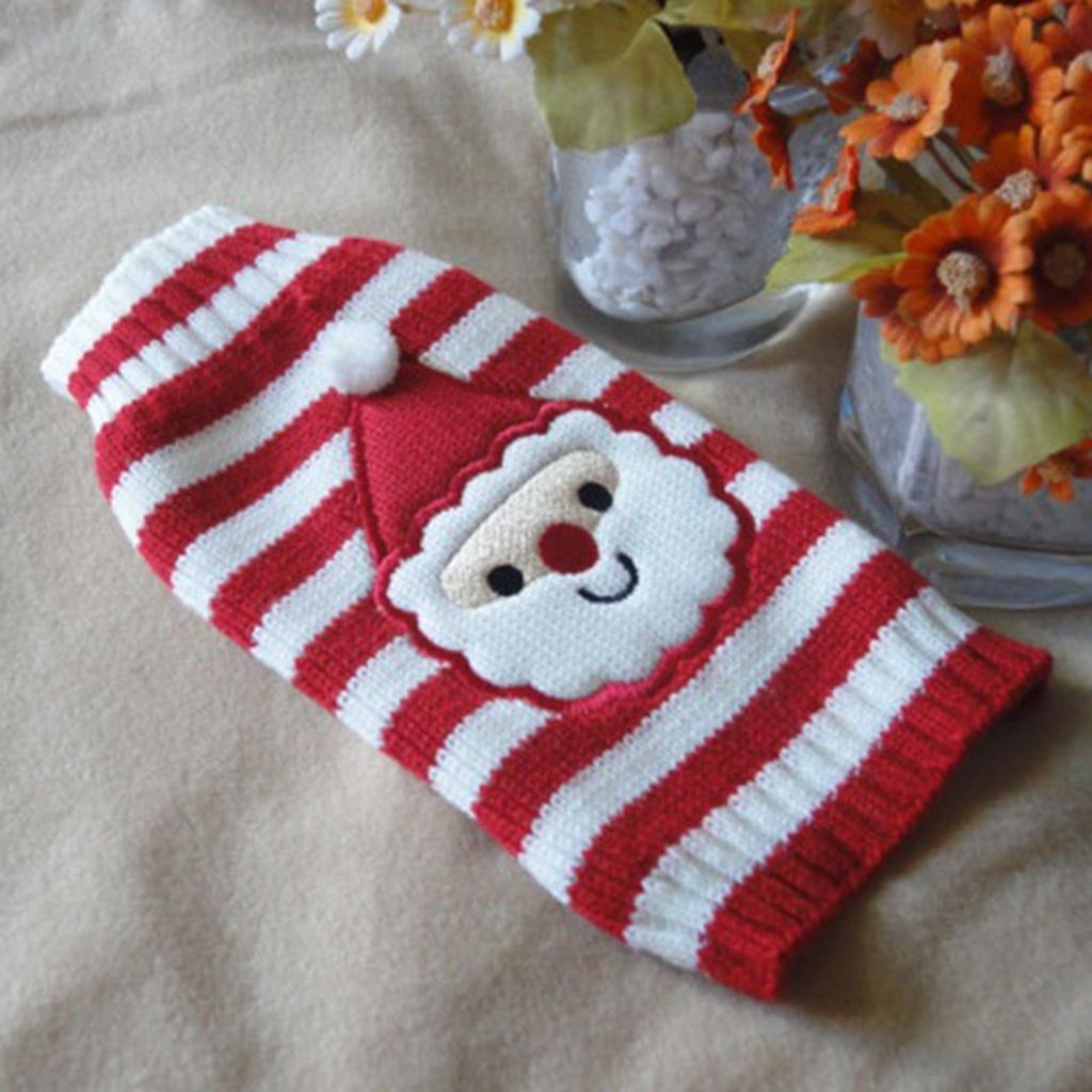 XS/S/M/L Size Pet Dog Winter Warm Sweater Poodle Coat Apparel