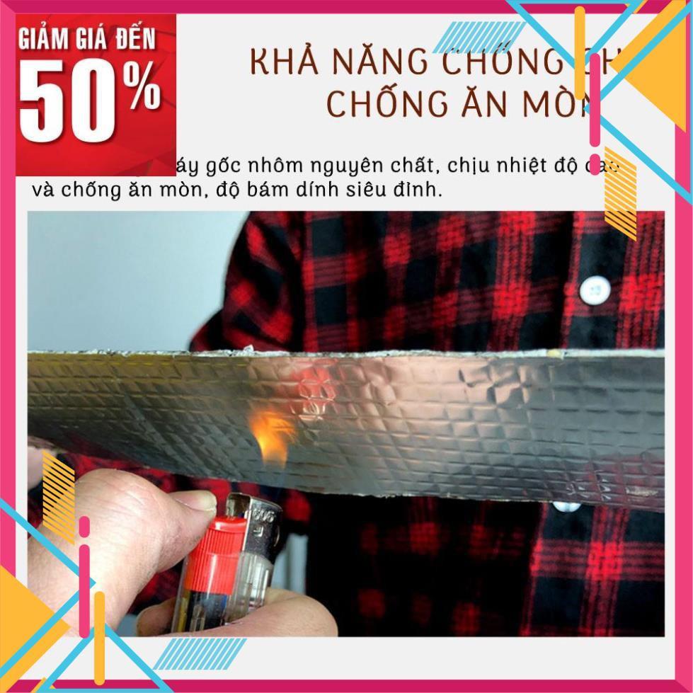 Băng keo dính chống thấm dột nước 5cm chịu nhiệt đa năng dán siêu chắc cho mái tôn công nghệ nhật bản