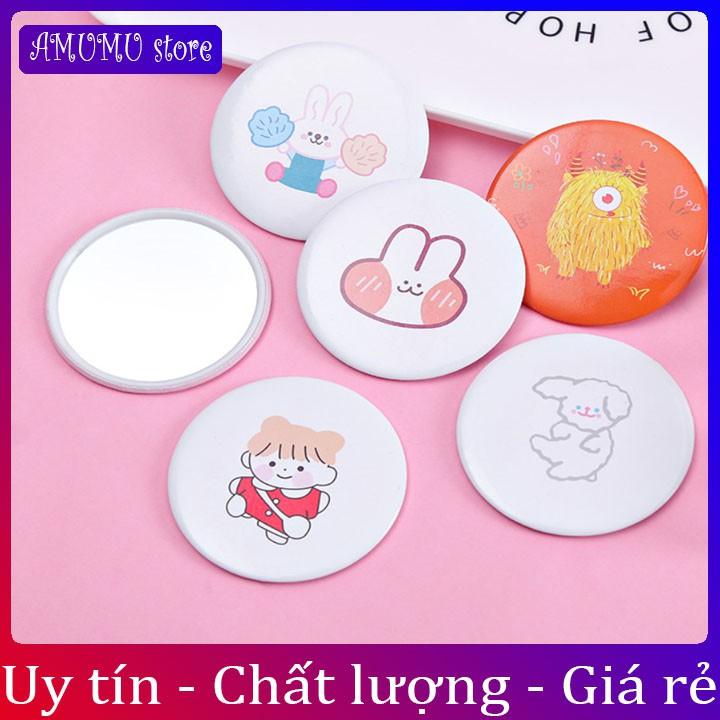 Gương Mini Dễ Thương Nhỏ Gọn Bỏ Túi