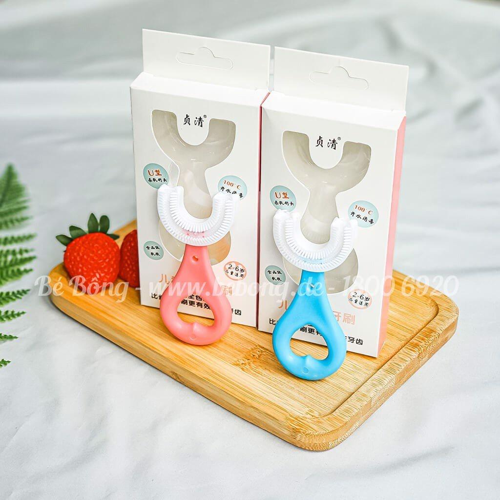 Bàn Chải Đánh Răng Chữ U tiện lơi cho bé từ 2-6 tuổi LONG THÀNH CÁ CẢNH