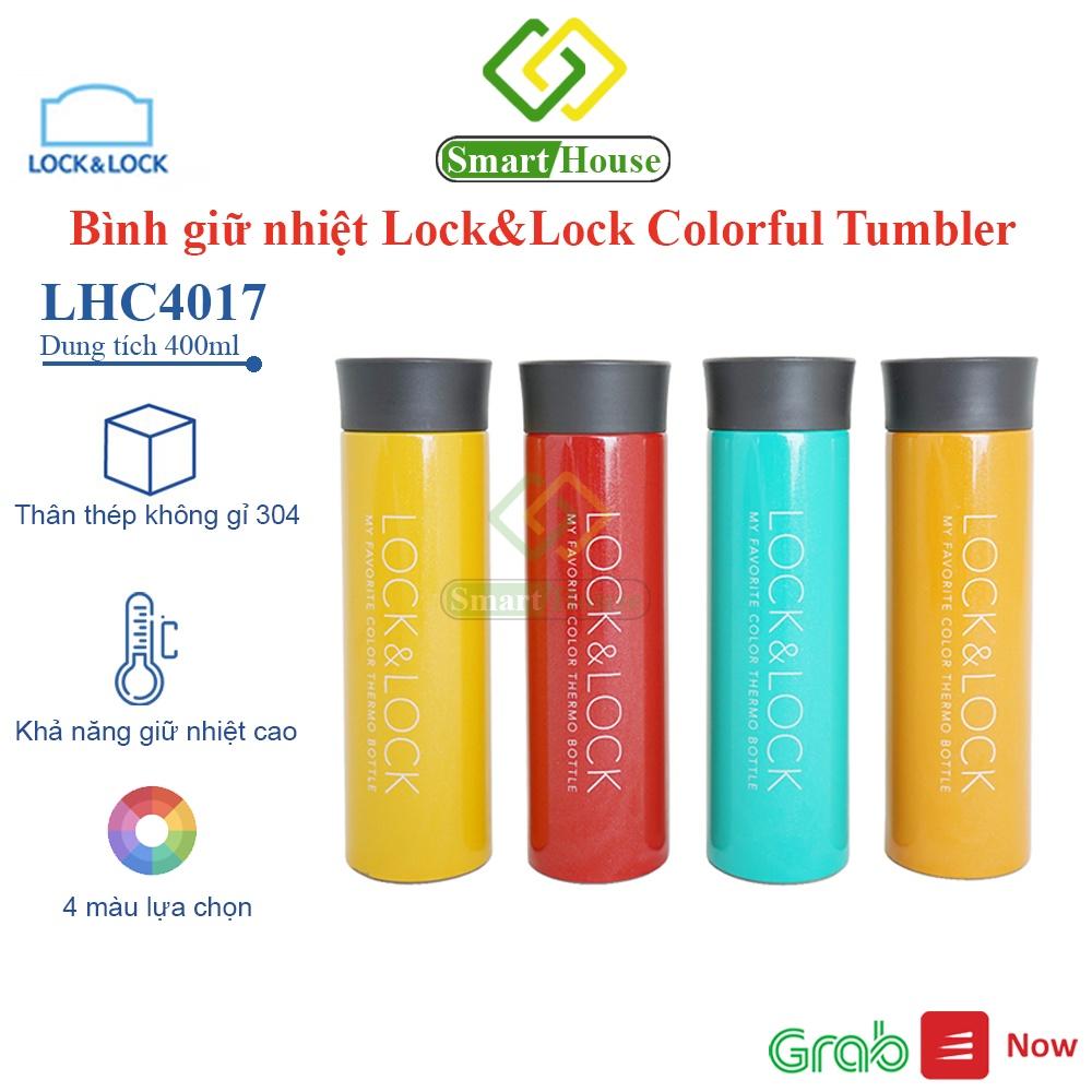 Bình Giữ Nhiệt Lock&amp;Lock LHC4017 Colorful Tumbler - Basic Color 400ml