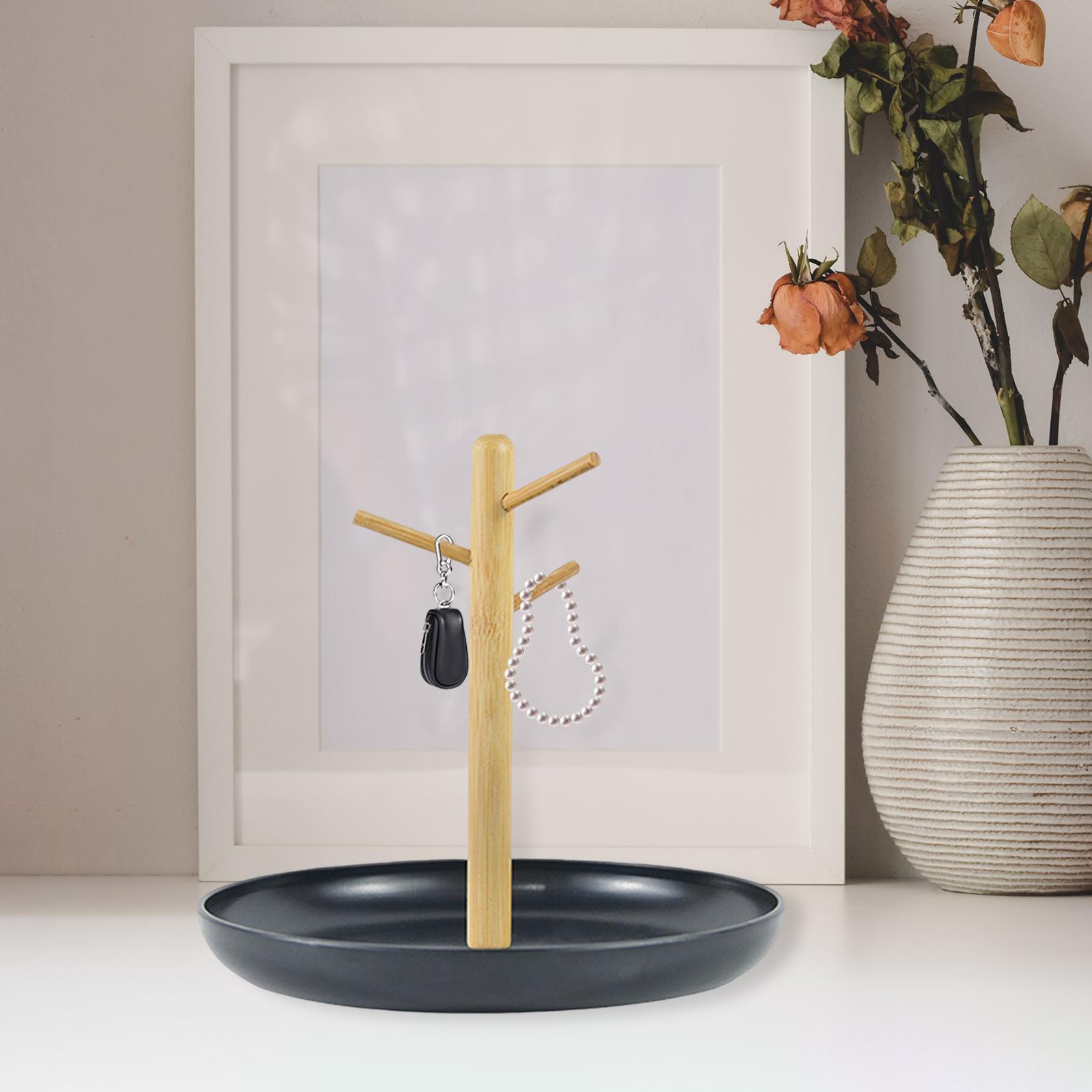 2x Jewelry Tray Cosmetic Perfume Makeup Display for Kitchen Bathroom