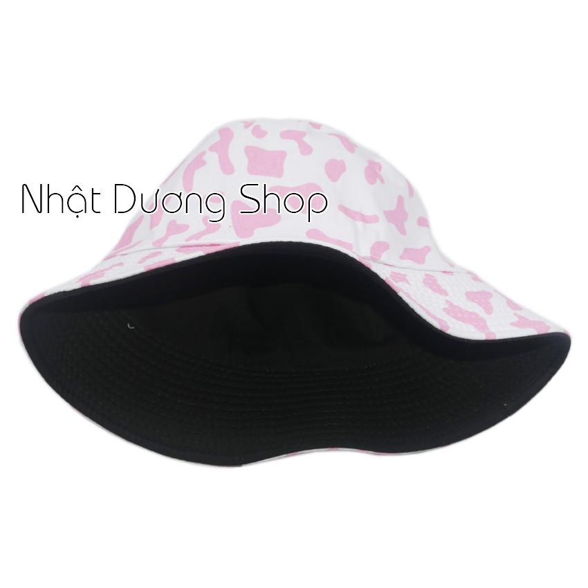 Mũ Tai Bèo Bò Sữa &amp; Ngựa Vằng đẹp mũ tai bèo nam nữ vành nhỏ, nón bucket với chất liệu cotton thoáng mát