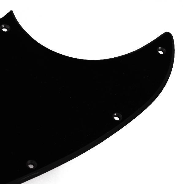 1 Ply Guitar Pickguard Scratch Plate for   Guitar Parts Black