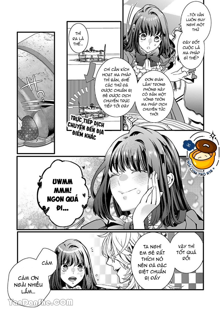 sau khi chuyển sinh thiên kim nhà bá tước muốn chạy khỏi hoàng tử chapter 10.1 4