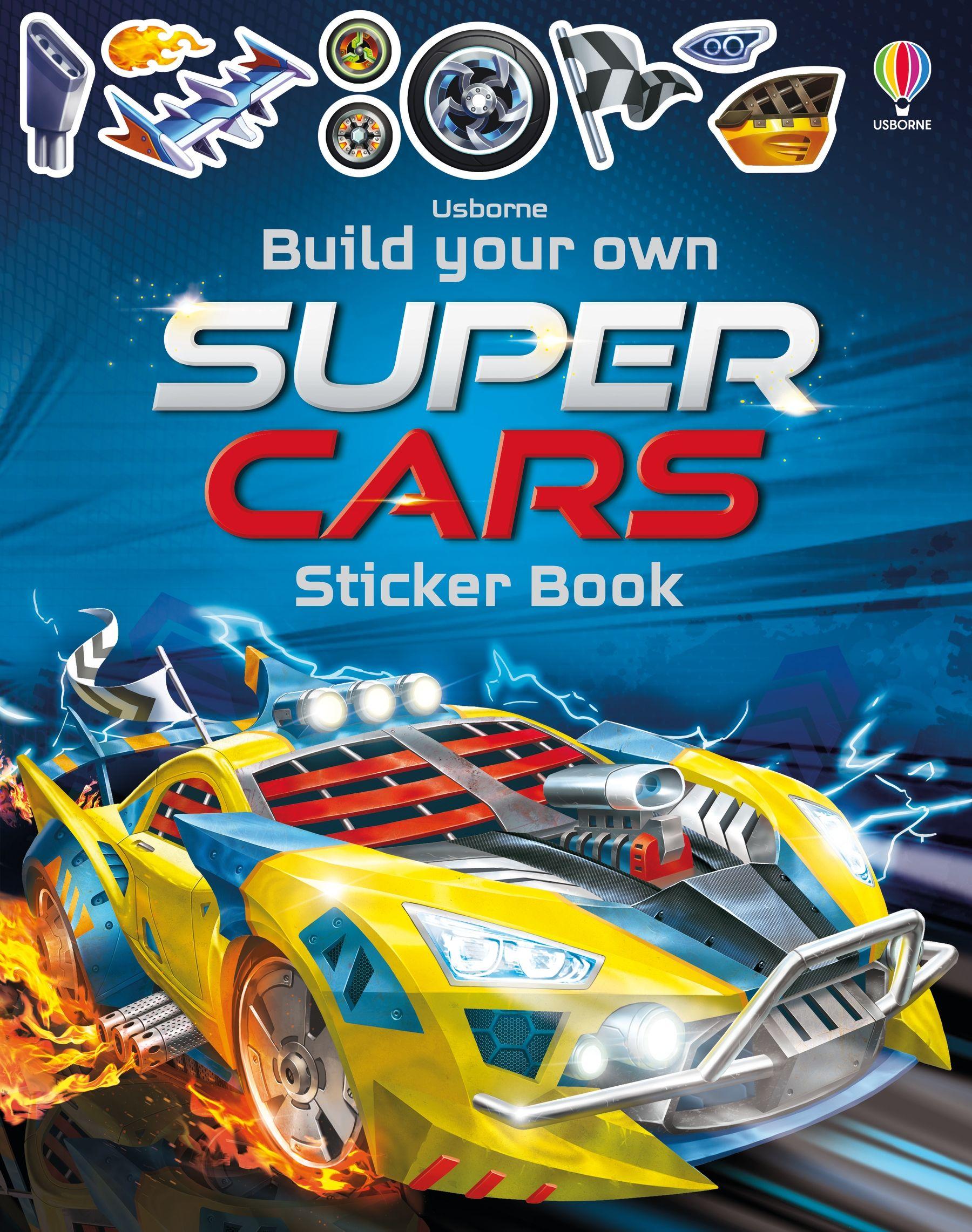 Build Your Own Supercars Sticker Book