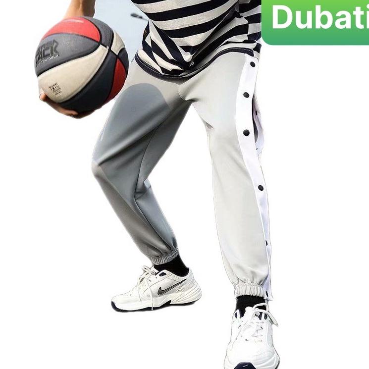 QUẦN JOGGER THỂ THAO NAM NỮ UNISEX CHẤT NỈ DÀY DA CÁ ỐNG SUÔNG RỘNG 7 CÚC BẤM THỜI TRANG THU ĐÔNG HOT TREND - DUBAI F