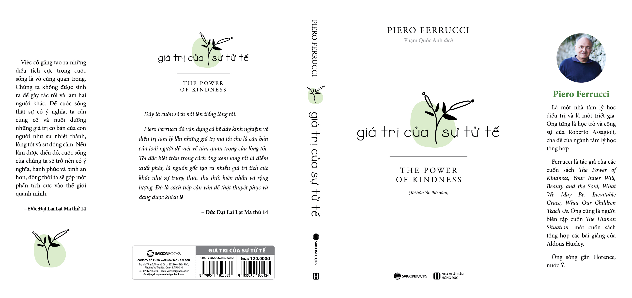SÁCH - Giá Trị Của Sự Tử Tế - Tác giả Piero Ferrucci