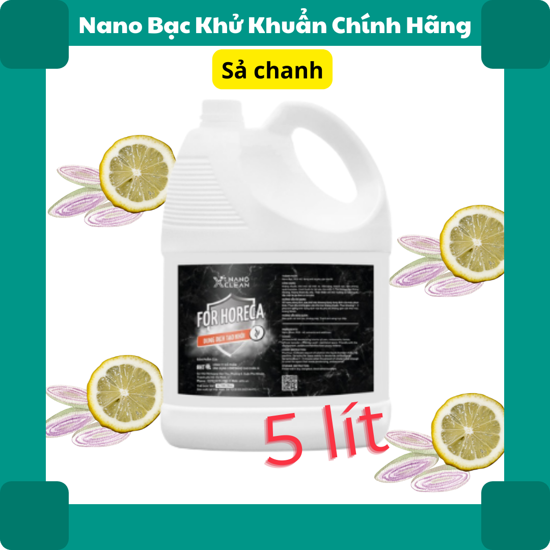 Dung dịch tạo khói khử mùi Nano Xclean For Horeca 5L