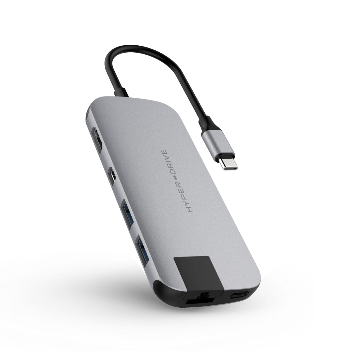 Cổng Chuyển Hyperdrive SLIM USB-C Multi Port Hub Cho MacBook, PC &amp; Devices - Hàng Chính Hãng