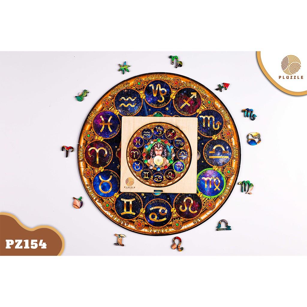 PLUZZLE Bộ xếp hình gỗ thông minh puzzle đồ chơi ghép hình 12 Cung Hoàng Đạo - Cung Xử Nữ – PZ154