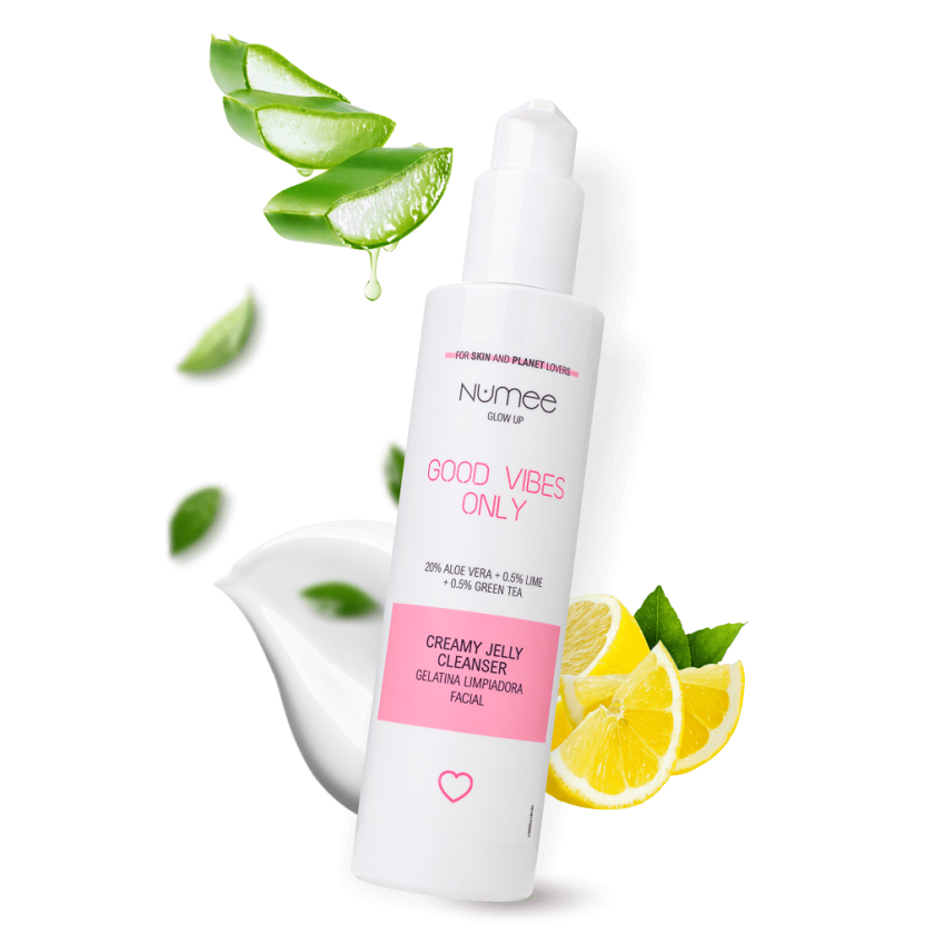 Gel rửa mặt Numee Glow Up sạch sâu, dưỡng ẩm da 200ML