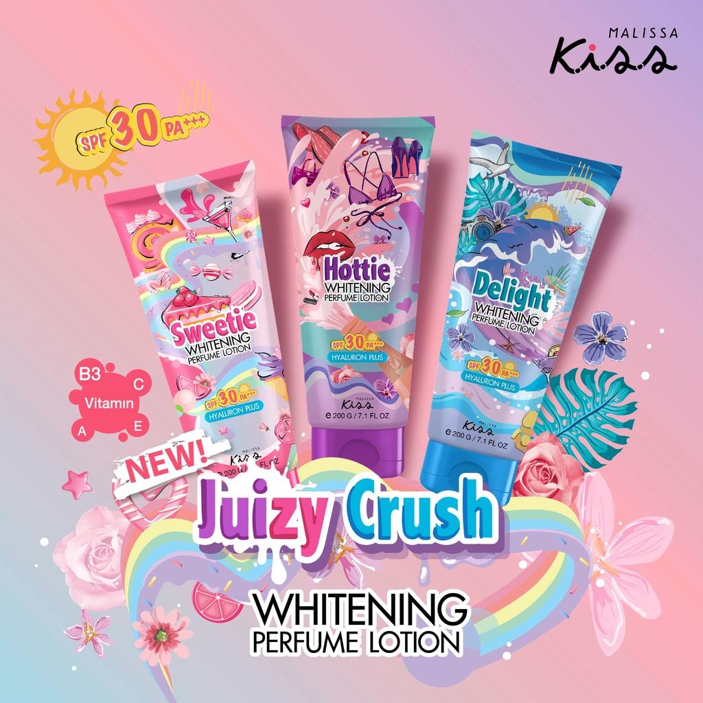 Bộ đôi Dưỡng Ẩm Chống Nắng Hương Nước Hoa Malissa Kiss SPF30 Pa+++ Delight và Gel Aloe Vera 99.5% Nha đam, sen tuyết