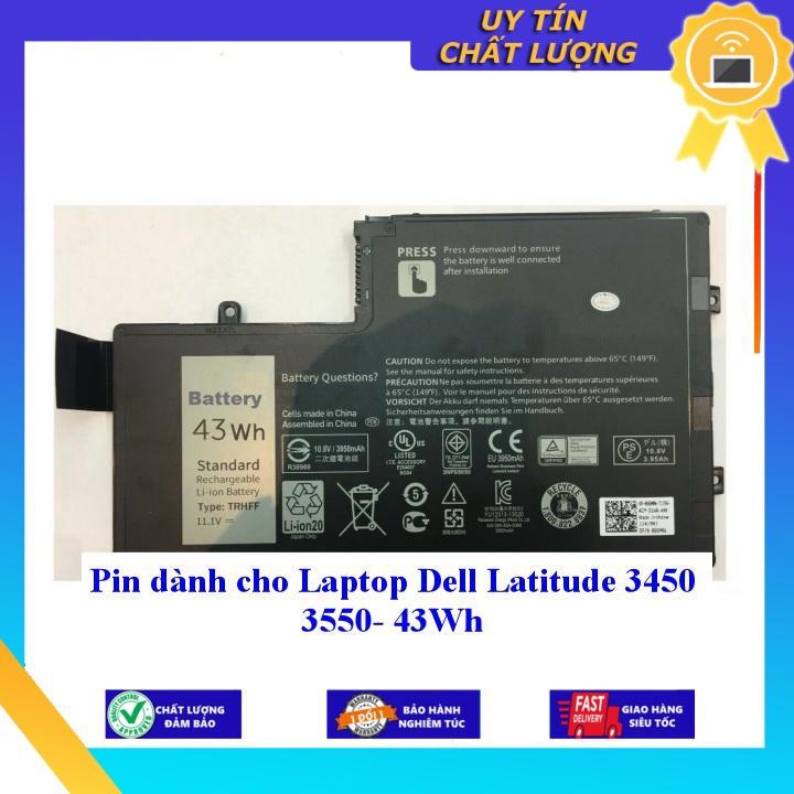 Pin dùng cho Laptop Dell Latitude 3450 3550 - 43Wh - Hàng chính hãng  MIBAT1102