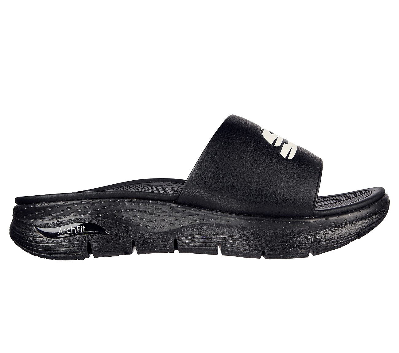 Skechers Nam Dép Quai Ngang Outdoor Arch Fit Sandal - 237370-BLK