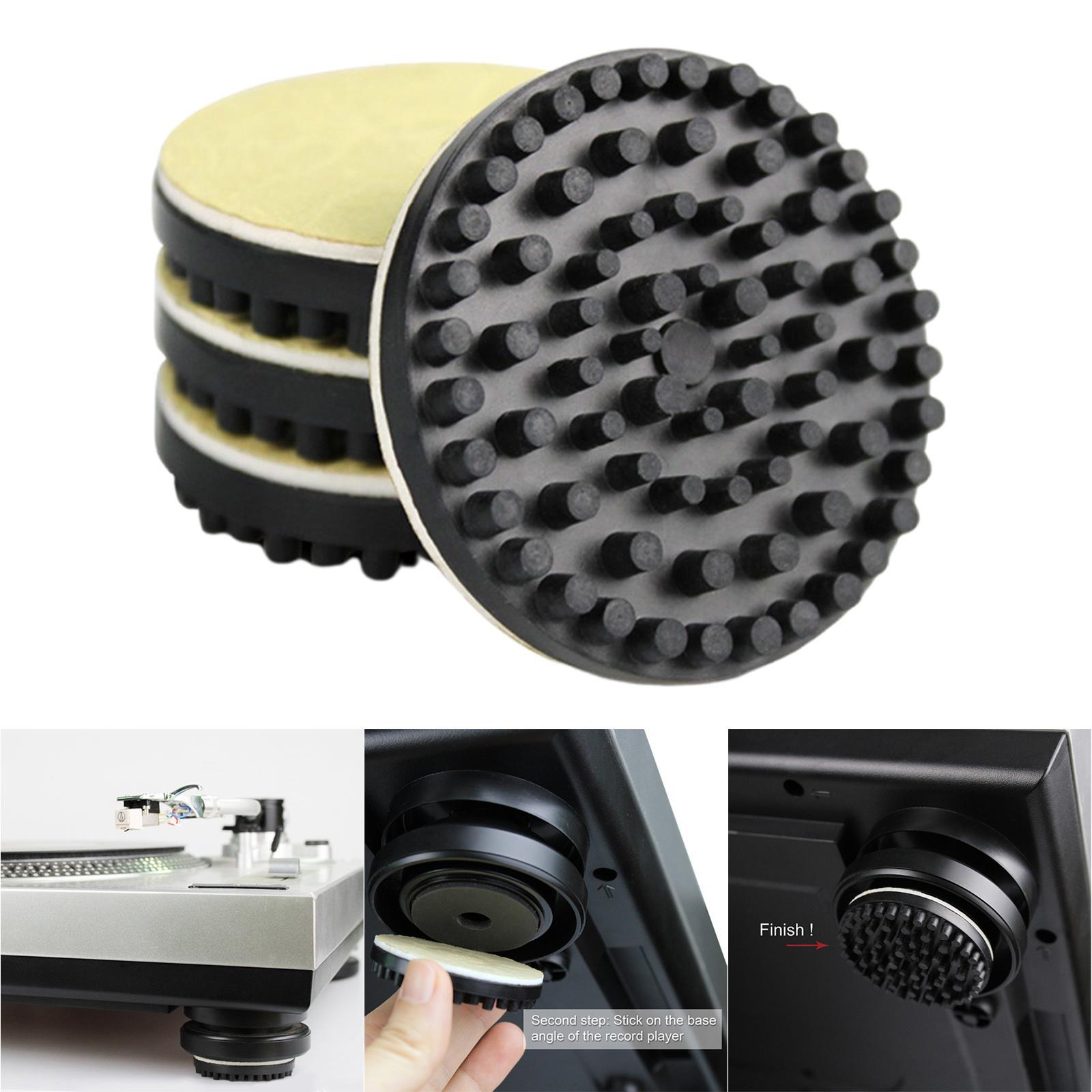 8pcs Turntable Isolation Feet Anti Vibration 2 inch diameter Anti slip