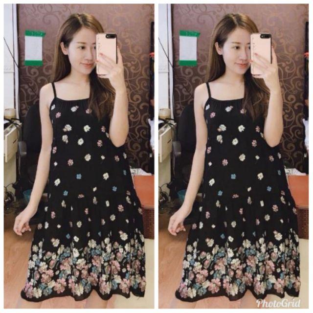 [Hàng loại 1]Đầm Bầu Váy Bầu cao cấp dáng Xuông Chất Lụa Hàn Mềm, siêu mát Thấm Mồ Hôi Tốt, Freesize từ 45 đến 70Kg