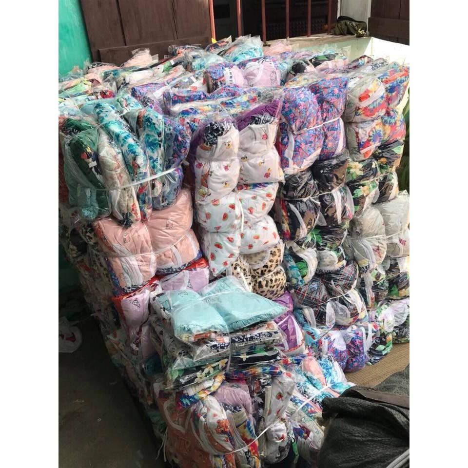 Combo 1-3- 5 bộ váy ba lỗ bé gái chất cotton thoáng mát