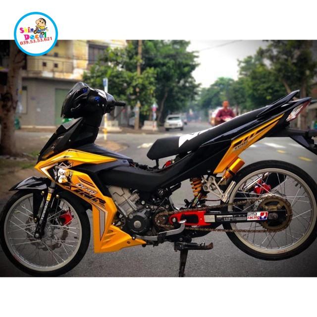 Tem rời winner King Drag vàng đen