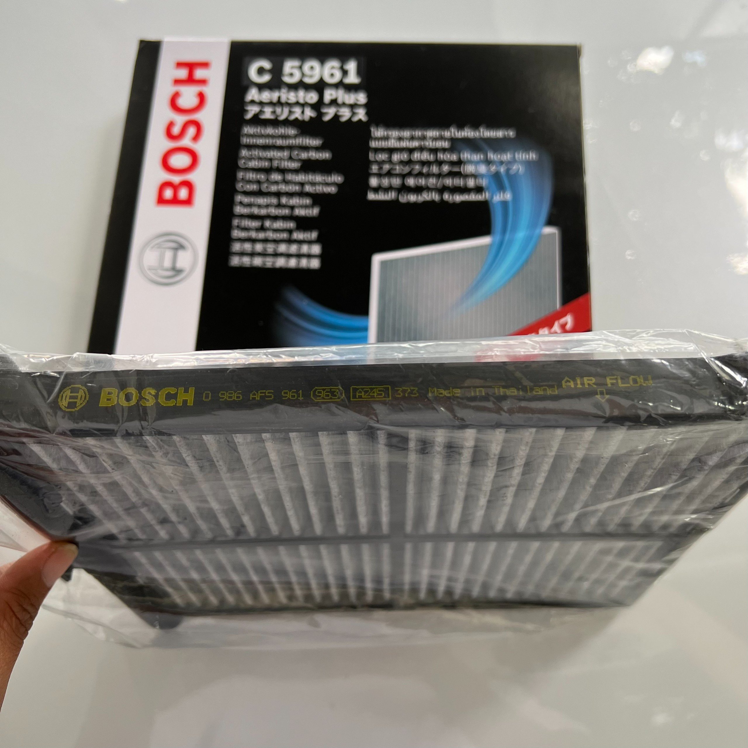 Lọc Gió Điều Hòa Than Hoạt Tính BOSCH Aeristo Plus C5961 Dành Cho Xe Mazda CX5 , Mazda 3