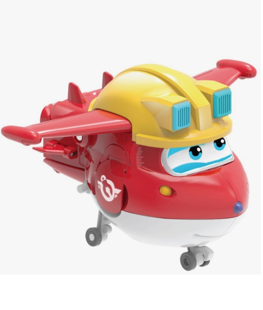 Robot Biến Hình Máy Bay Cỡ Lớn Super Wings Jett Team Xây Dựng YW730211