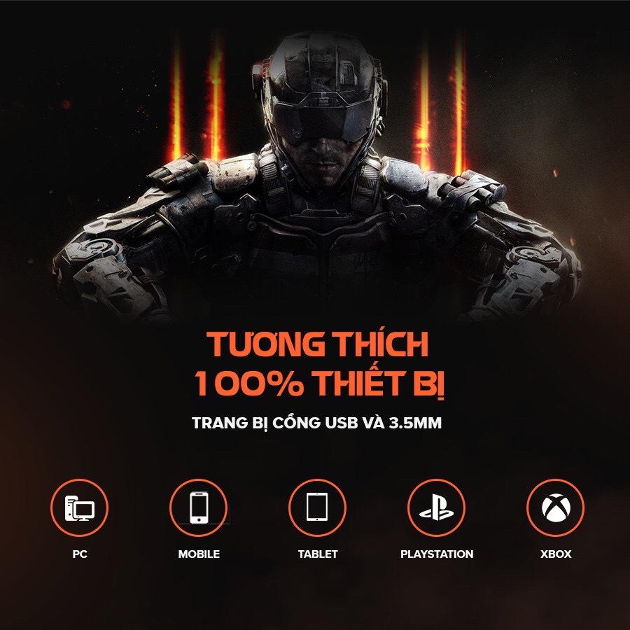 Tai Nghe Gaming Headphone HAVIT H2232D, Driver 50, Đèn RGB, Mic Khử Ồn, Đa Tương Thích - Hàng Chính Hãng