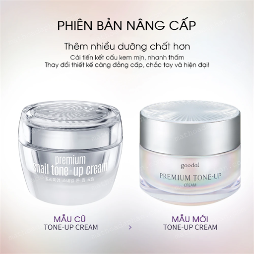 Kem Dưỡng Da Nâng Tone GOODAL PREMIUM TONE-UP CREAM Mẫu 2020 - 30ml