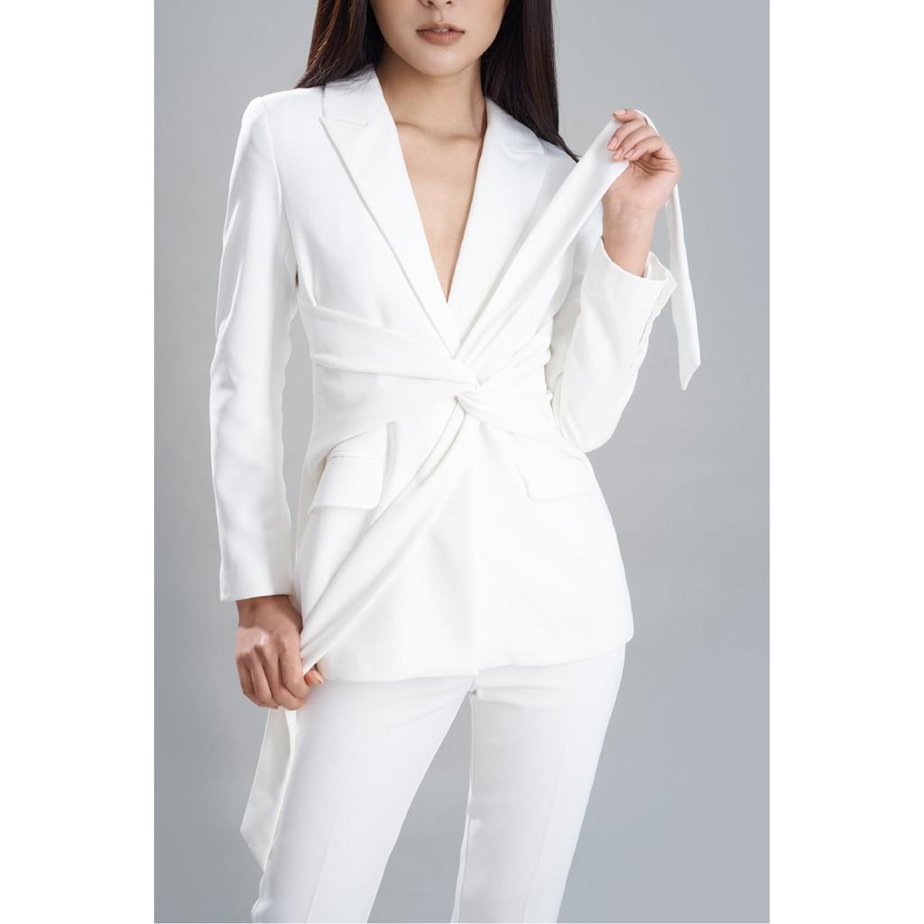 Áo blazer buộc nơ nữ 2NDDATE BL013W