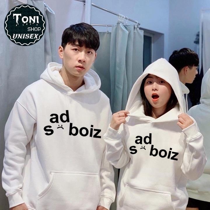 ÁO HOODIE SADBOIZ Nỉ Bông Cao Cấp - In Pet Siêu Bền Siêu Đẹp (HD7300 - Kèm Ảnh Thật) (TONI SHOP)