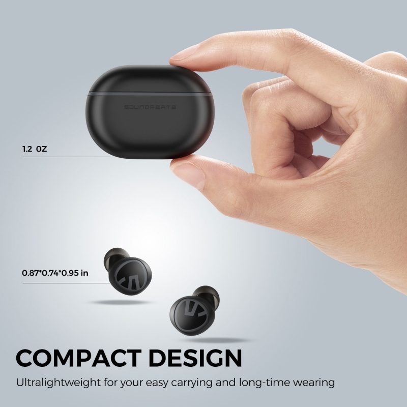 Tai Nghe TrueWirless Earbuds SoundPeats Mini - Hàng chính hãng