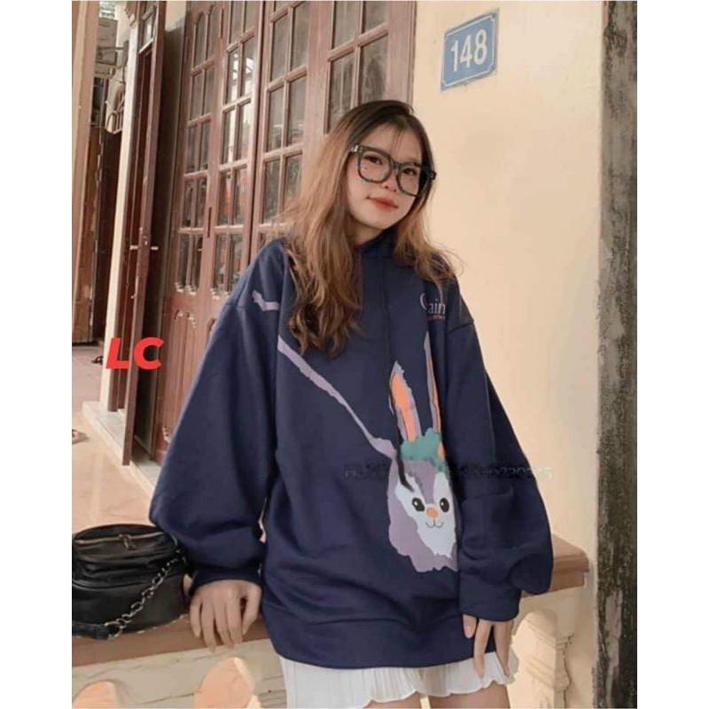 Áo hoodie nữ phong cách Korea 2021