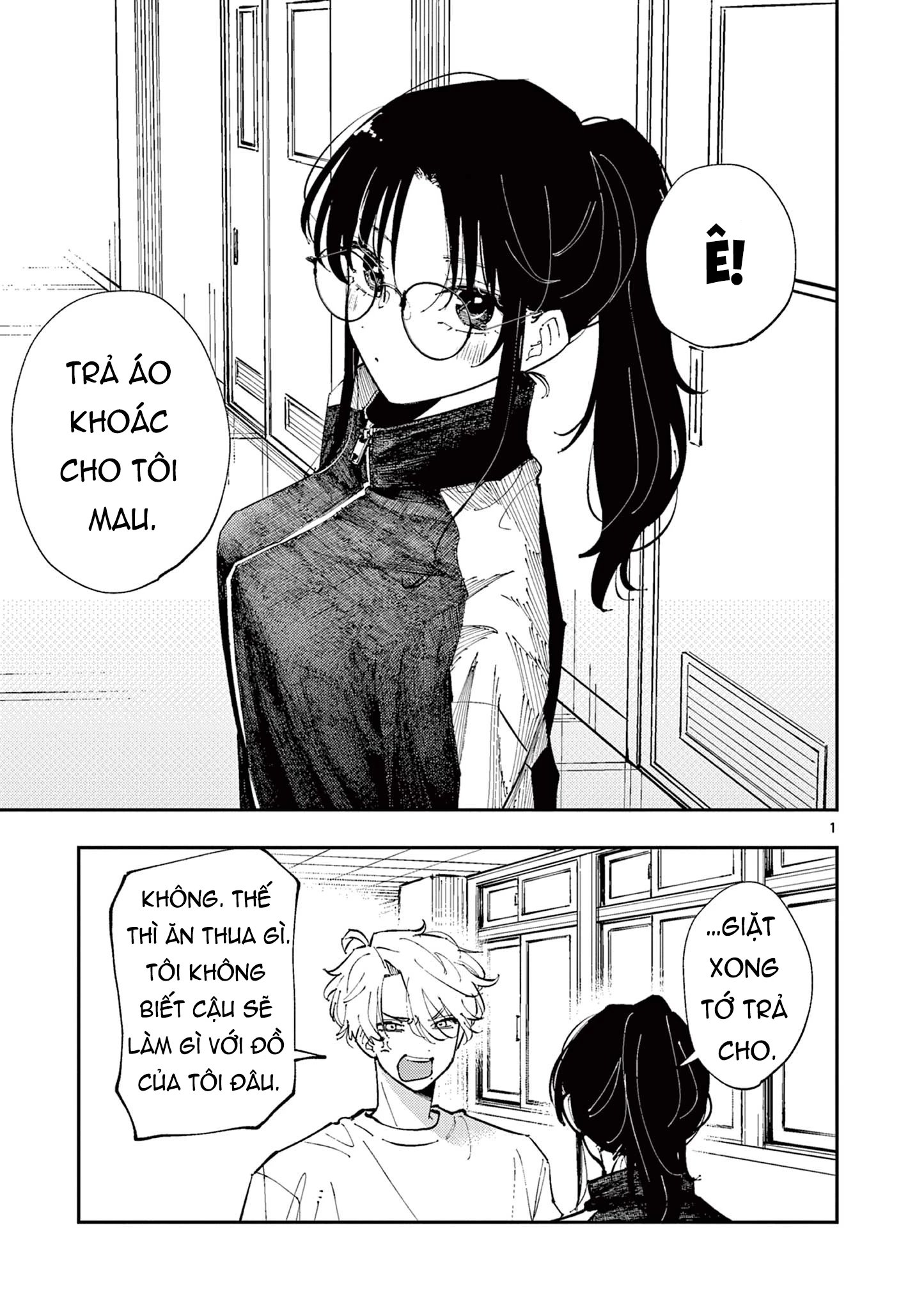 cậu bạn bàn bên cứ nhìn tôi bằng ánh mắt đó - tonari no seki no yatsu ga souiu me de mitekuru chapter 5 1