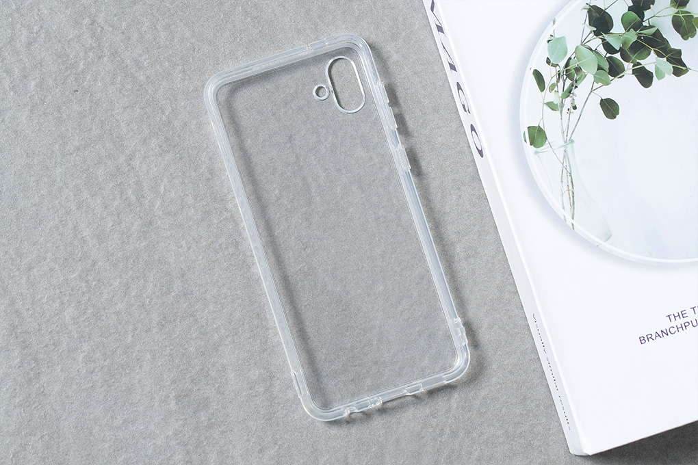 Ốp Lưng Nhựa Dẻo Trong Samsung Galaxy A04 - Hàng Chính Hãng