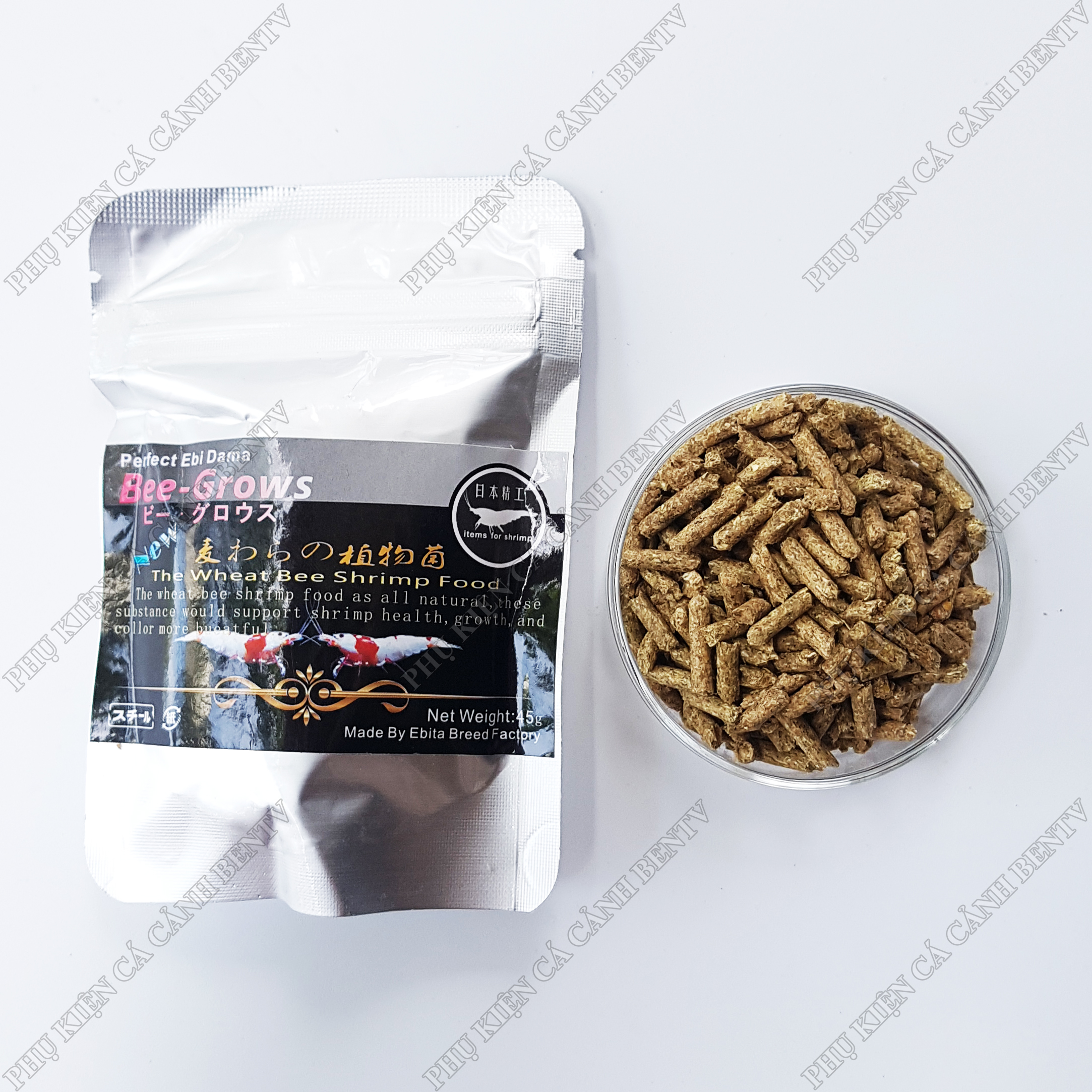 Thức Ăn Tép Cảnh Bee-Grows - Thức Ăn Cho Tép Ong (45g)