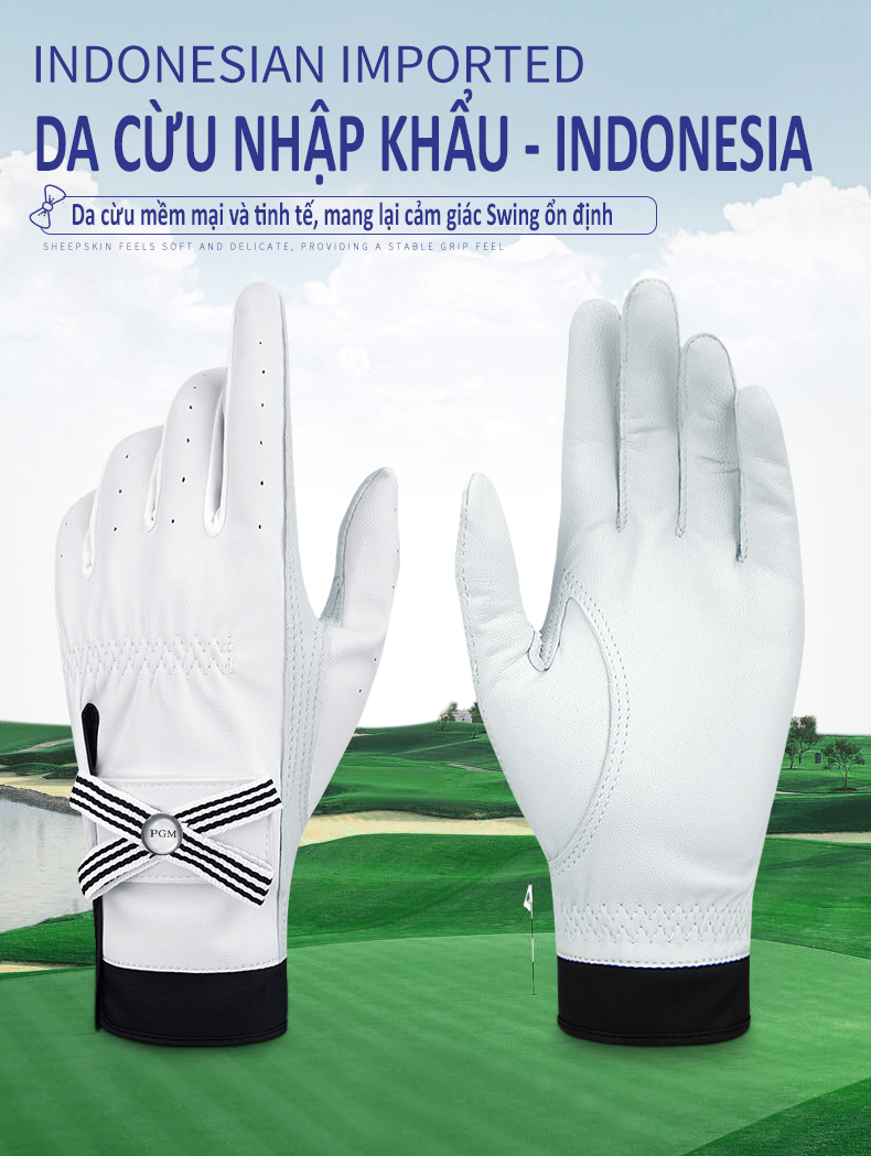 Găng Tay Golf Nữ - PGM Women Golf Gloves - ST027