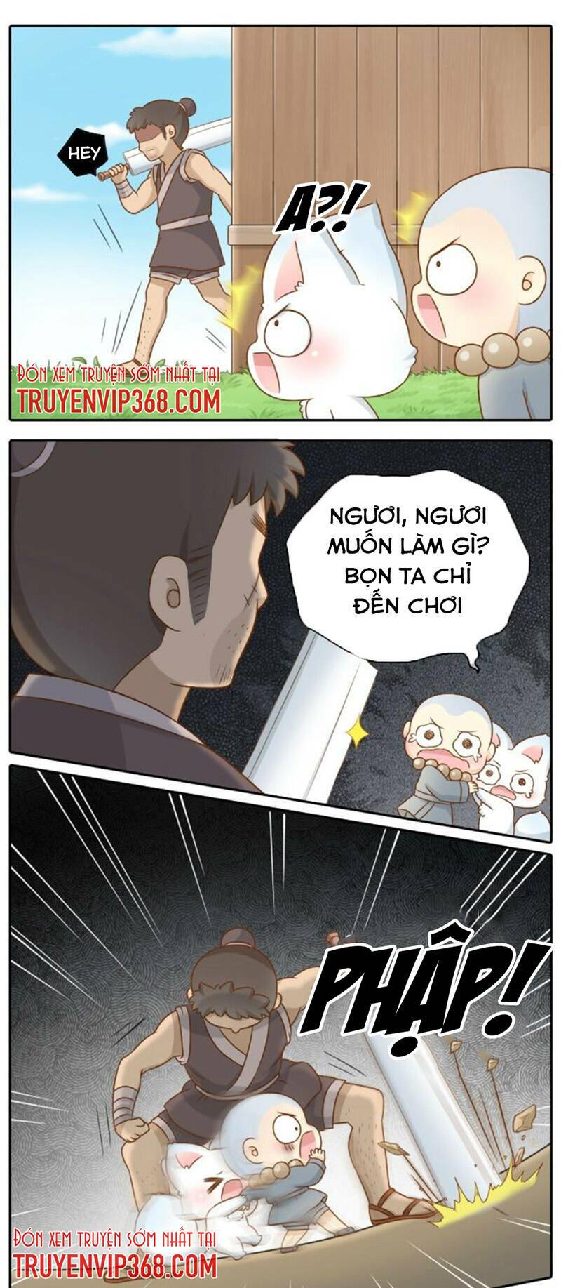 tiểu hoà thượng - chào mừng đến trấn yêu quái chapter 45 3