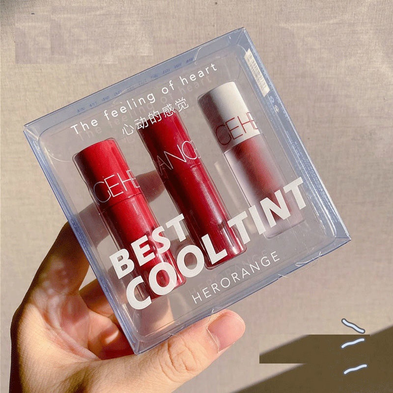 Sét Son Kem HERORANGE Best Cool Tint & Best Warm Tint Siêu Xinh