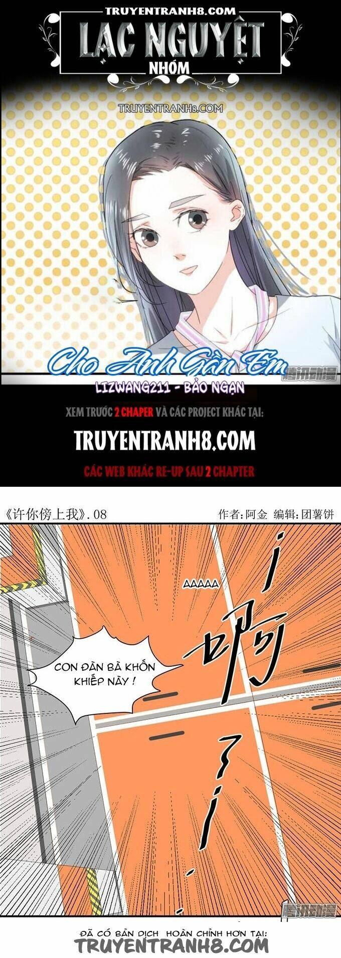 cho anh gần em chapter 8 1